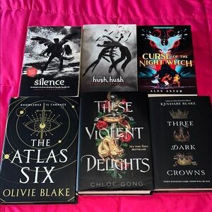 Book Collection: YA Fantasy and Dark Academia Novels